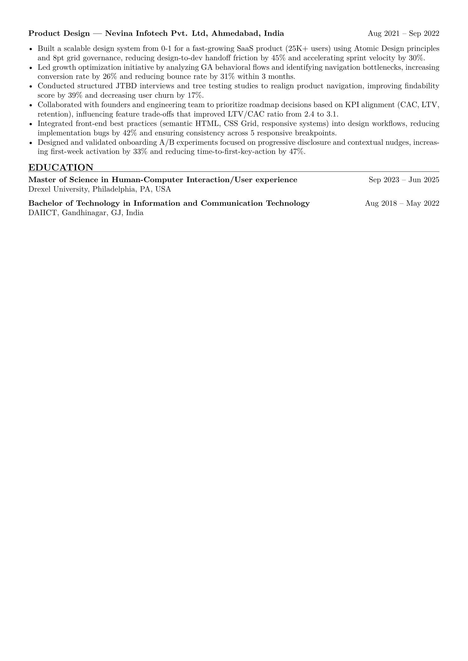 Urmik Makani Resume — Page 2